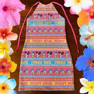 Disney Tropical Knit Mini Dress